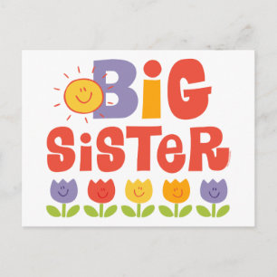 Cartão Postal Tulip Big Sister