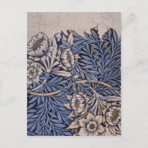 Cartão Postal Tulip e Willow por William Morris
