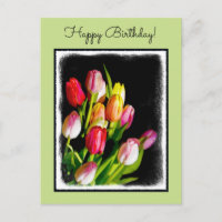 Tulip Painting - Arte Flor Original