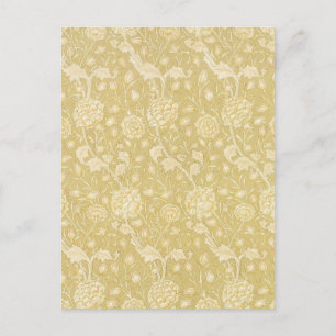 Cartão Postal Tulipas Silvestres de William Morris, Arte de Flor