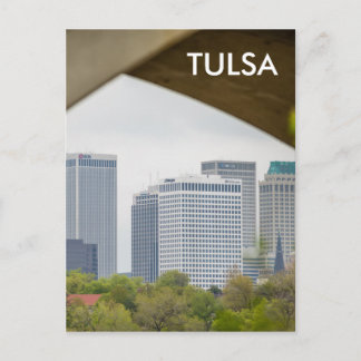 Cartão Postal tulsa Oklahoma skyline