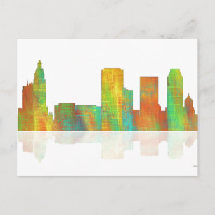 Cartão Postal Tulsa Oklahoma Skyline