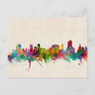 Cartão Postal Tulsa Oklahoma Skyline Cityscape