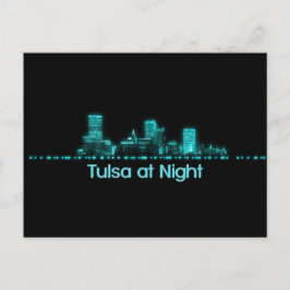 Cartão Postal Tulsa Skyline
