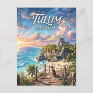 Cartão Postal Tulum México