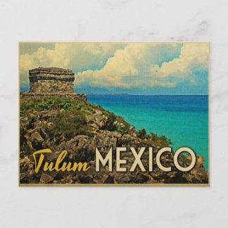 Cartão Postal Tulum México