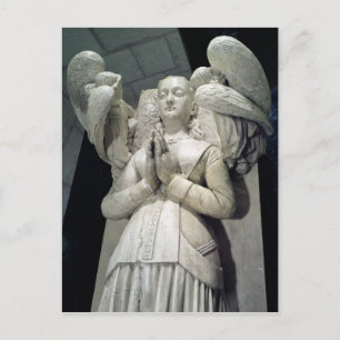 Cartão Postal Tumba de Agnes Sorel 1450-59