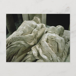 Cartão Postal Tumba de Catherine de Medici e Henri II