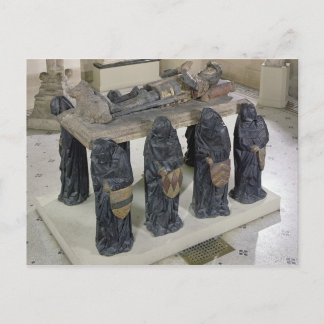 Cartão Postal Tumba de Philippe Pot (Frente)