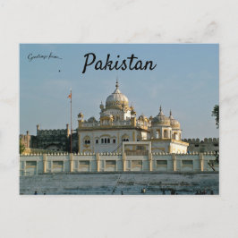 Cartão Postal Tumba de Ranjit Singh Lahore Pakistan
