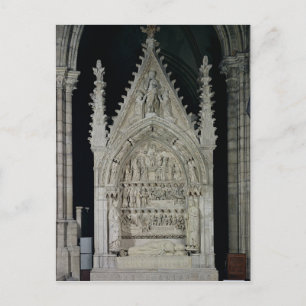 Cartão Postal Túmulo de Dagobert I rei das Franks