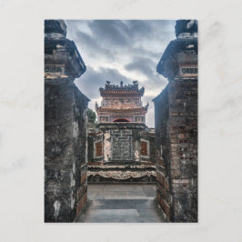 Cartão Postal Túmulo Imperial do Imperador Tu Doc, Hue Vietnam