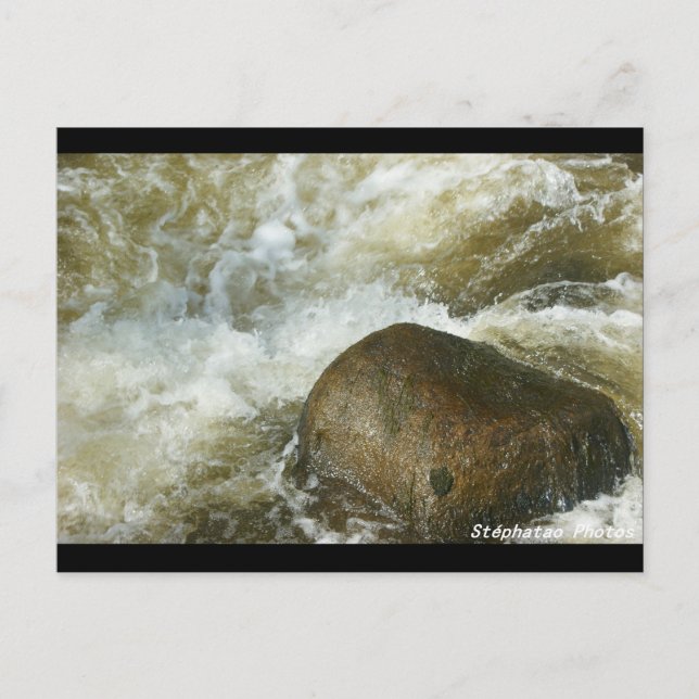 Cartão Postal Tumulte de l'Aven BRETAGNE (Frente)