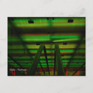 Cartão Postal Túnel de luz - Oslo