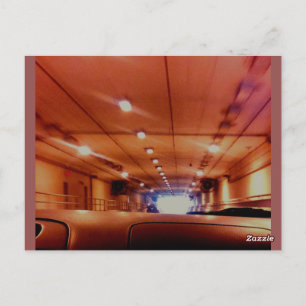 CARTÃO POSTAL TÚNEL DOURADO