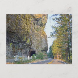Cartão Postal Túnel Oneonta, Estrada do Rio Columbia, Oregon