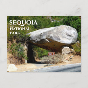 Cartão Postal Túnel Rock, Sequoia National Park