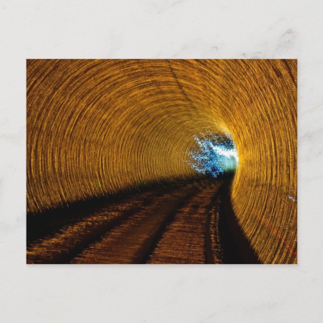 Cartão Postal Túnel Turístico Bund (Frente)