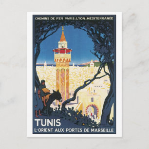 Cartão Postal Tunis, L'Orient Aux Portes de Marsielle