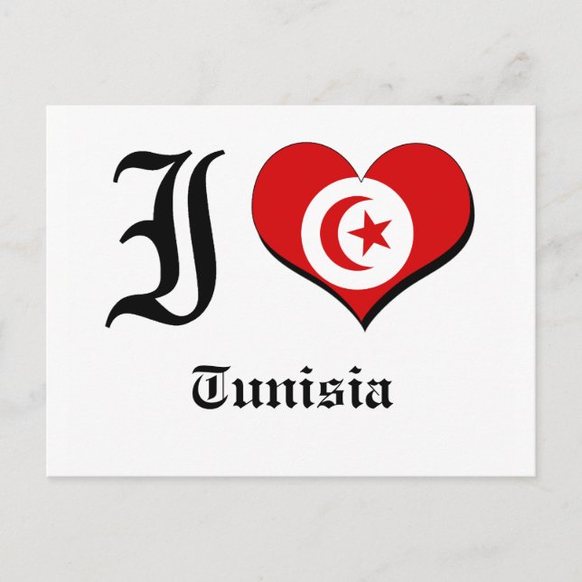 Cartão Postal Tunísia (Frente)