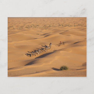 Cartão Postal Tunísia, Área Ksour, Ksar Ghilane, Grand Erg 4