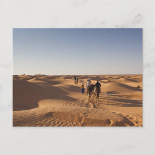 Cartão Postal Tunísia, Zona de Ksour, Ksar Ghilane, Grande Erg 