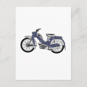 Cartão Postal Tunturi com motor retroativo