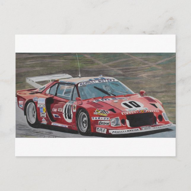 Cartão Postal Turbo de Aquiles (Frente)