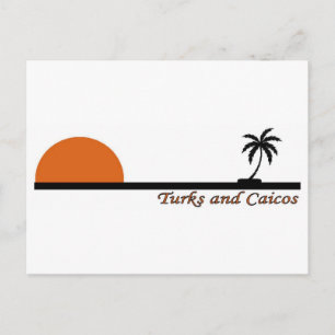 Cartão Postal Turcos e Caicos