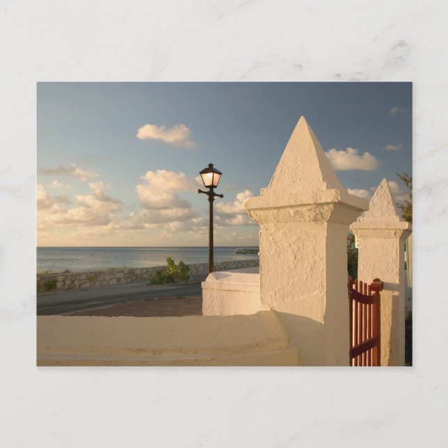 Cartão Postal Turcos e Caicos, Ilha Grande Turk, Cockburn (Frente)