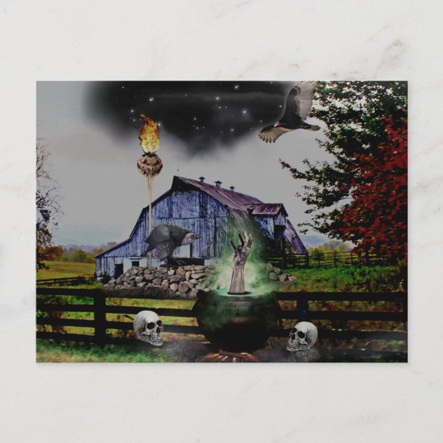 Cartão Postal *~* Turim HALLOWEEN (Frente)