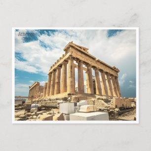Cartão Postal Turismo de Grécia viagens vintage Athenes Grèce