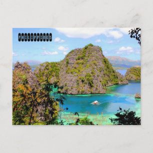 Cartão Postal Turismo nas Filipinas
