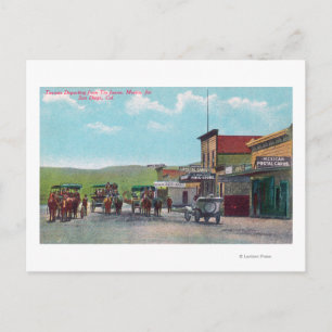 Cartão Postal Turistas se separando da cena de Tijuana