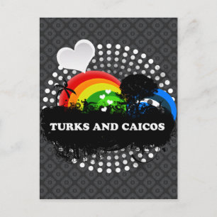 Cartão Postal Turks E Caicos De Frutas Cutas