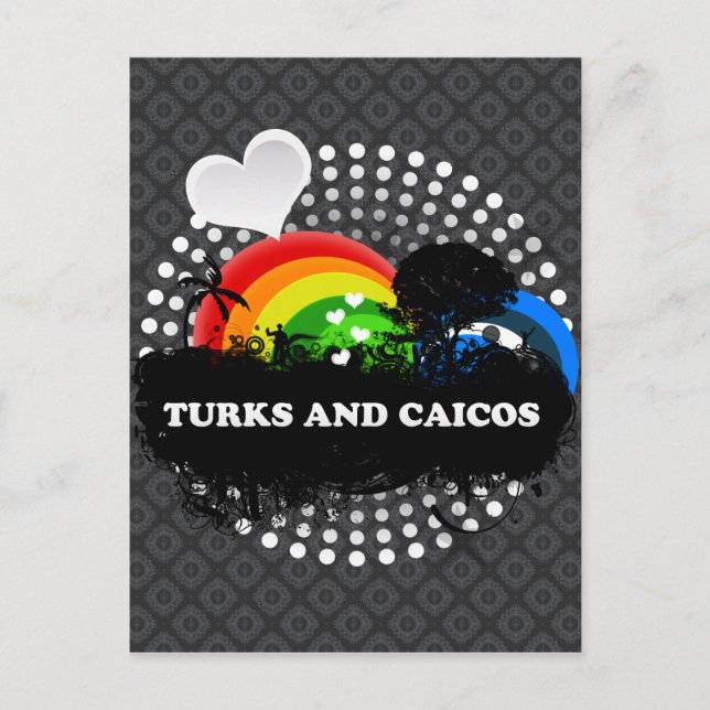 Cartão Postal Turks E Caicos De Frutas Cutas (Frente)