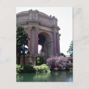 Cartão Postal Turning Momning Palace of Fine Arts Photo Postcard