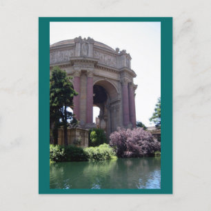 Cartão Postal Turning Momning Palace of Fine Arts Photo Postcard