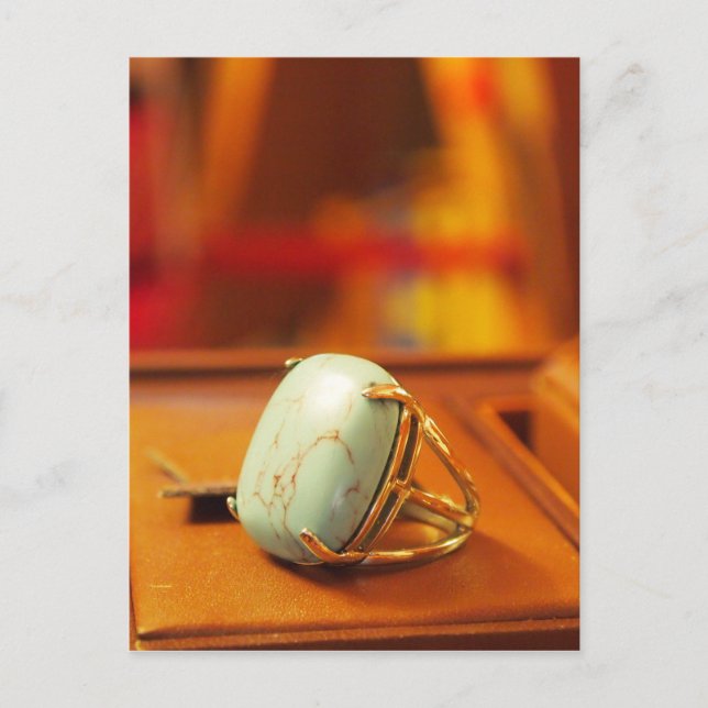 Cartão Postal Turqouise Ring (Frente)