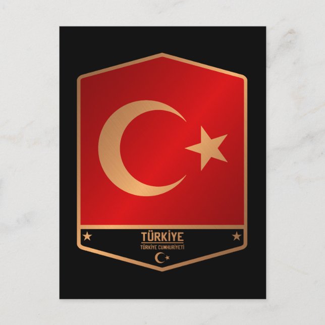 Cartão Postal Turquia (Frente)