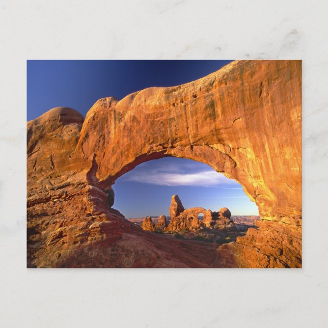 Cartão Postal Turret Arch, Arches National Park, Utah, EUA (Frente)