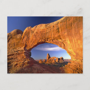 Cartão Postal Turret Arch, Arches National Park, Utah, USA