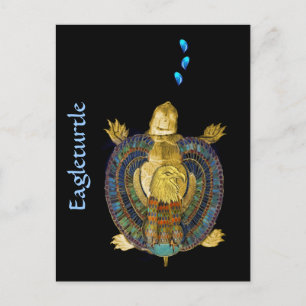 Cartão Postal Turtle Talisman Alpha
