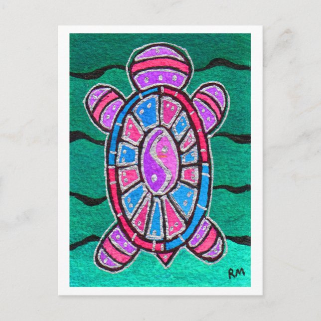 Cartão Postal Turtle Totem (Frente)