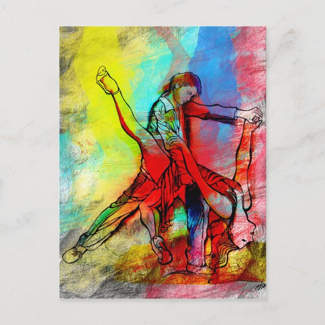 Cartão Postal Tus Labios de Ruby - Tango (Frente)