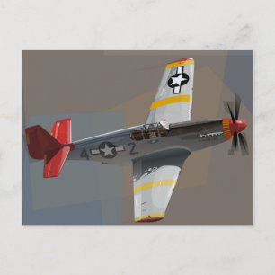 Cartão Postal Tuskegee Airmen