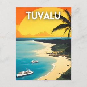 Cartão Postal Tuvalu