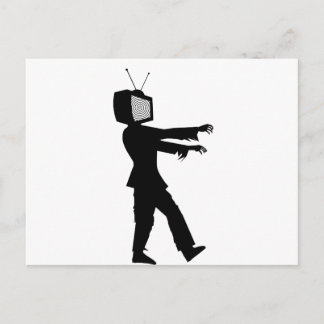 Cartão Postal TV Zombie