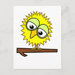 Cartão Postal Tweet Amarelo