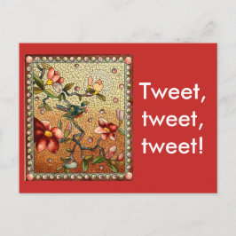 Cartão Postal Tweet do Tweet